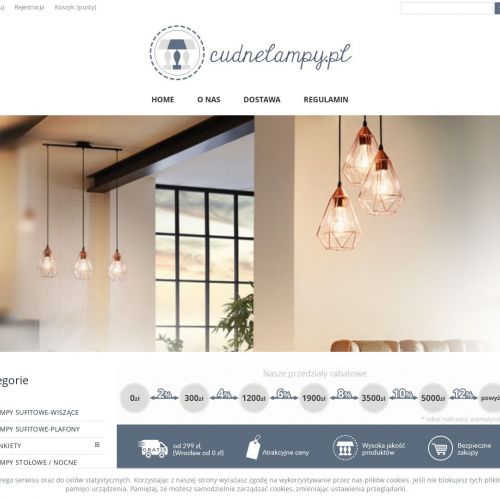 Lampa sufitowa sklep - Wrocław