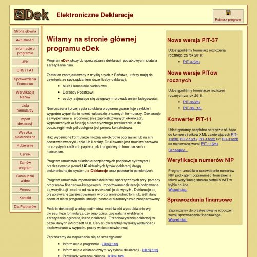 Program do wysyłanie e-deklaracji pracowników