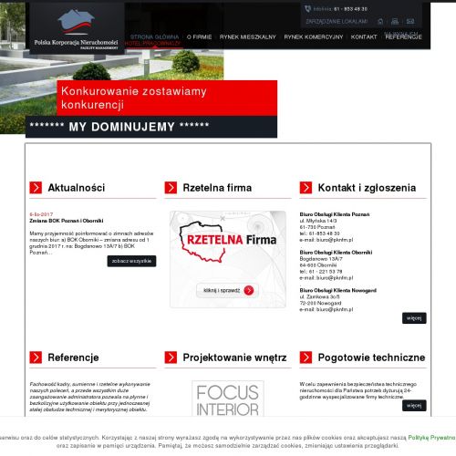 Szczecin - administracja nieruchomościami