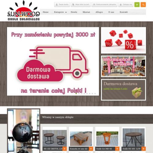 Meble kolonialne łódź - Wrocław