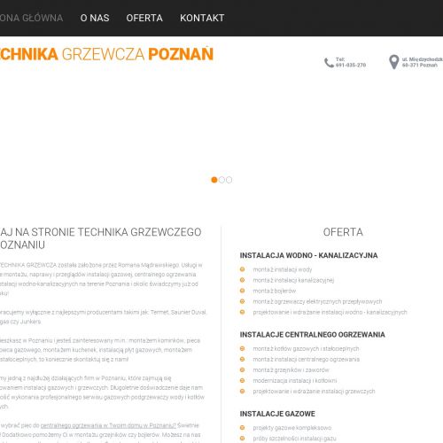 Piec gazowy w Poznaniu