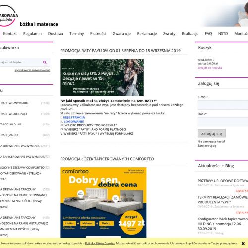 Kraków - łóżko dwuosobowe