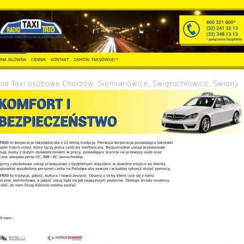 Taxi osobowe siemianowice - świętochłowice