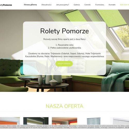 Rolety cennik - Gdynia