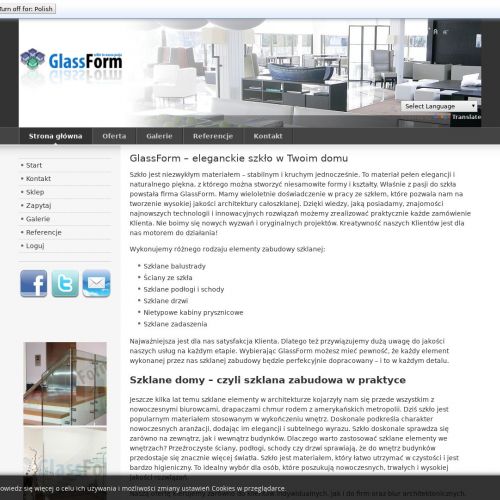 Schody ze szkła Gliwice