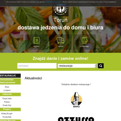 Pizza z dostawą - Toruń