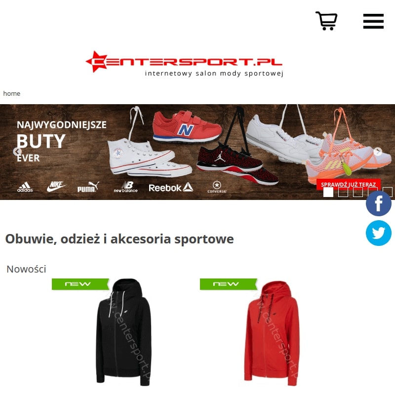 Sportowa odzież sklep internetowy