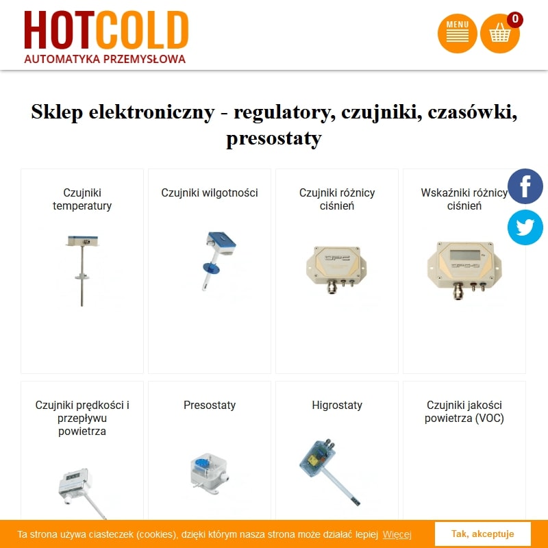 Samochodowy rejestrator temperatury