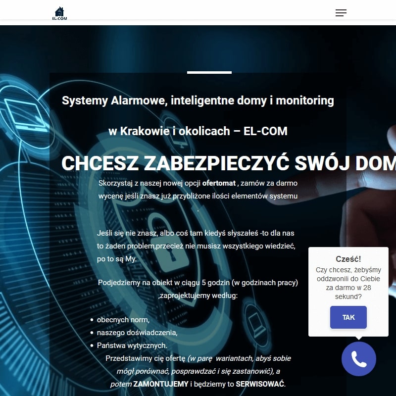 Instalacja systemów monitoringu w Krakowie