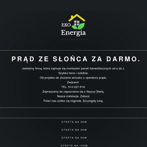 Fotowoltaika żagań - Sulechów