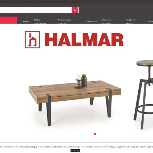 Stół dębowy industrialny