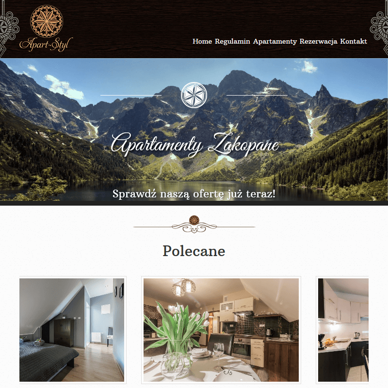 Zakopane - apartamenty w górach