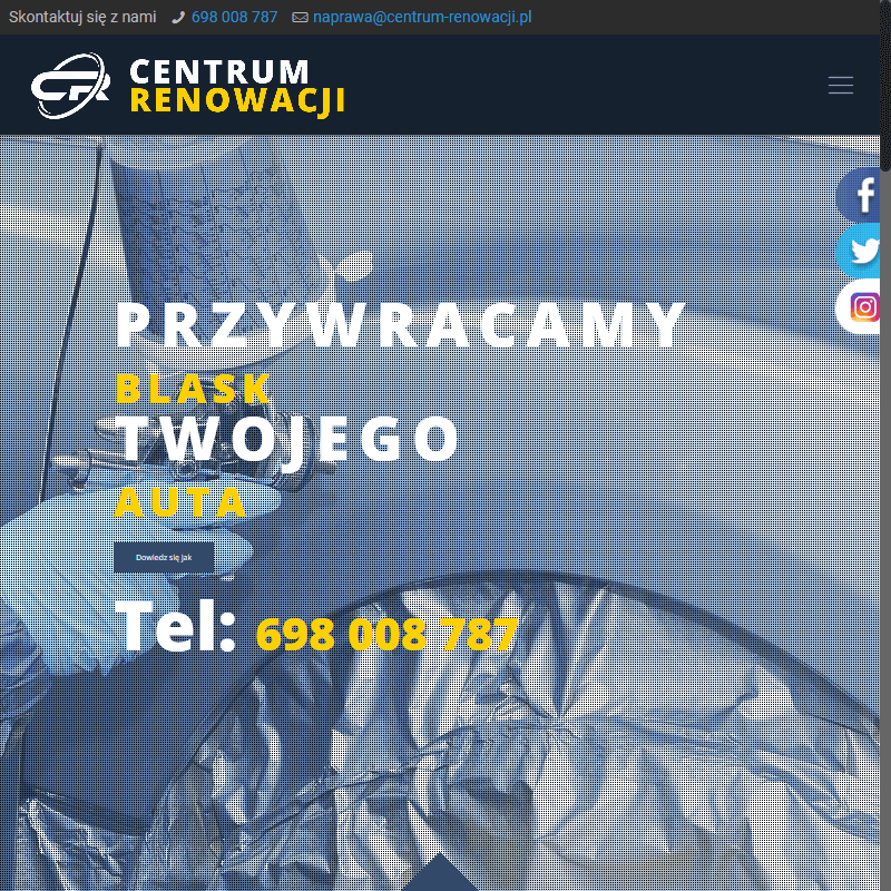 Naprawa zderzaków Warszawa