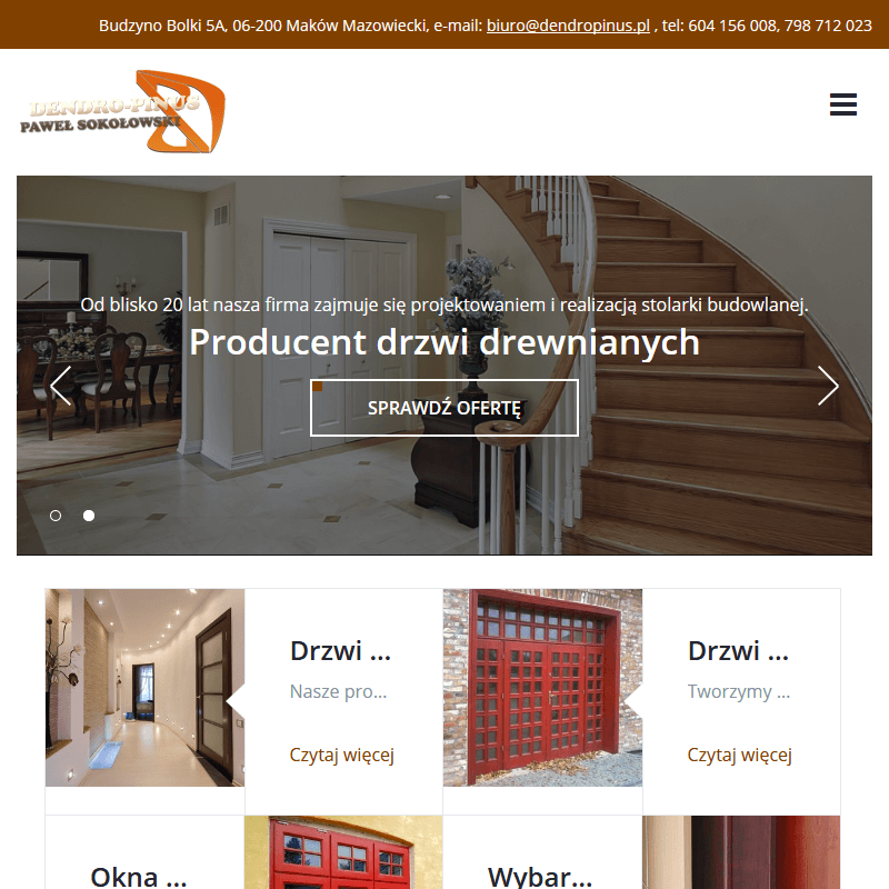 Drzwi zewnętrzne warszawa producent w Radomiu