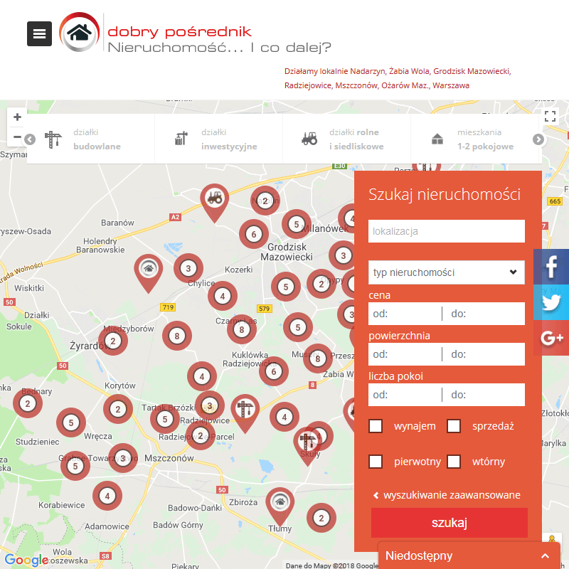 Nieruchomości radziejowice - żelechów