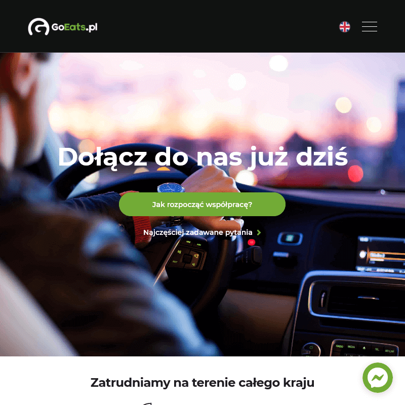 Bydgoszcz - uber eats jak dolaczyc
