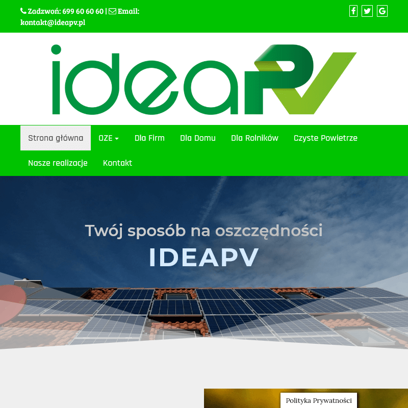 Warszawa - dotacja oze