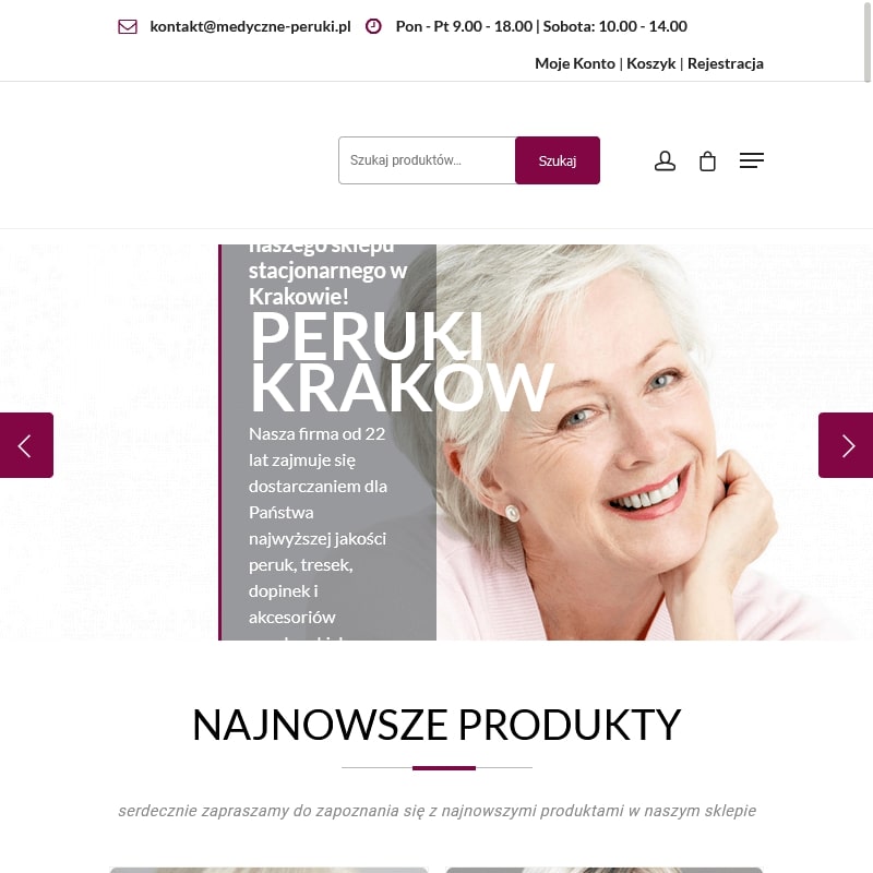 Peruka platynowy blond - Kraków