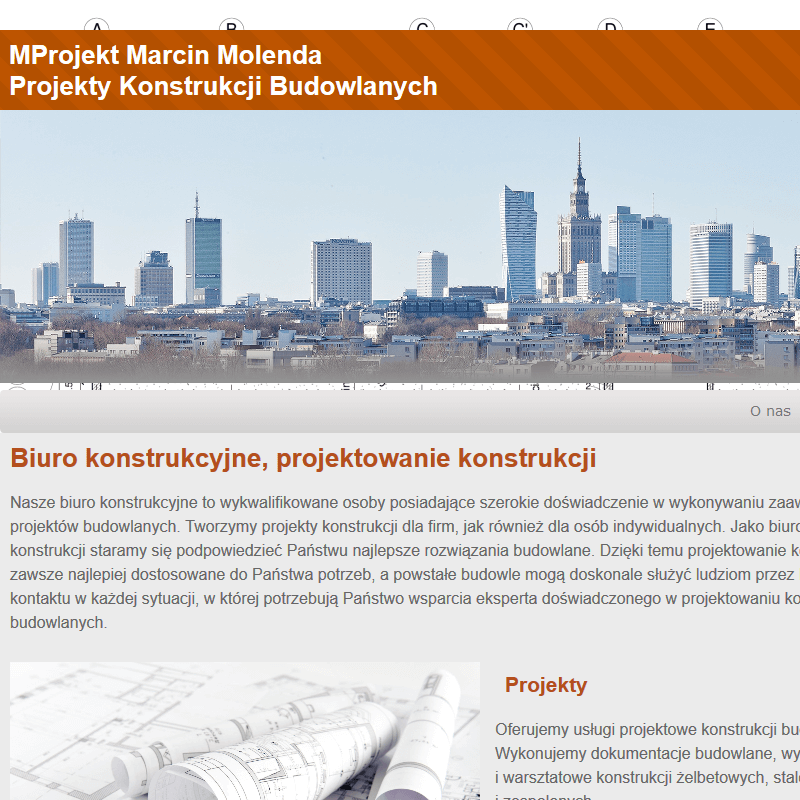 Projekty konstrukcji budowlanych mazowieckie - Warszawa