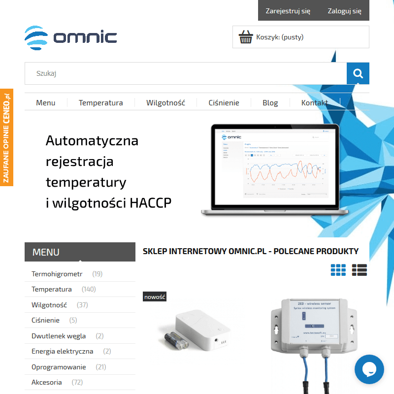 System ciągłego pomiaru wilgotności w Warszawie