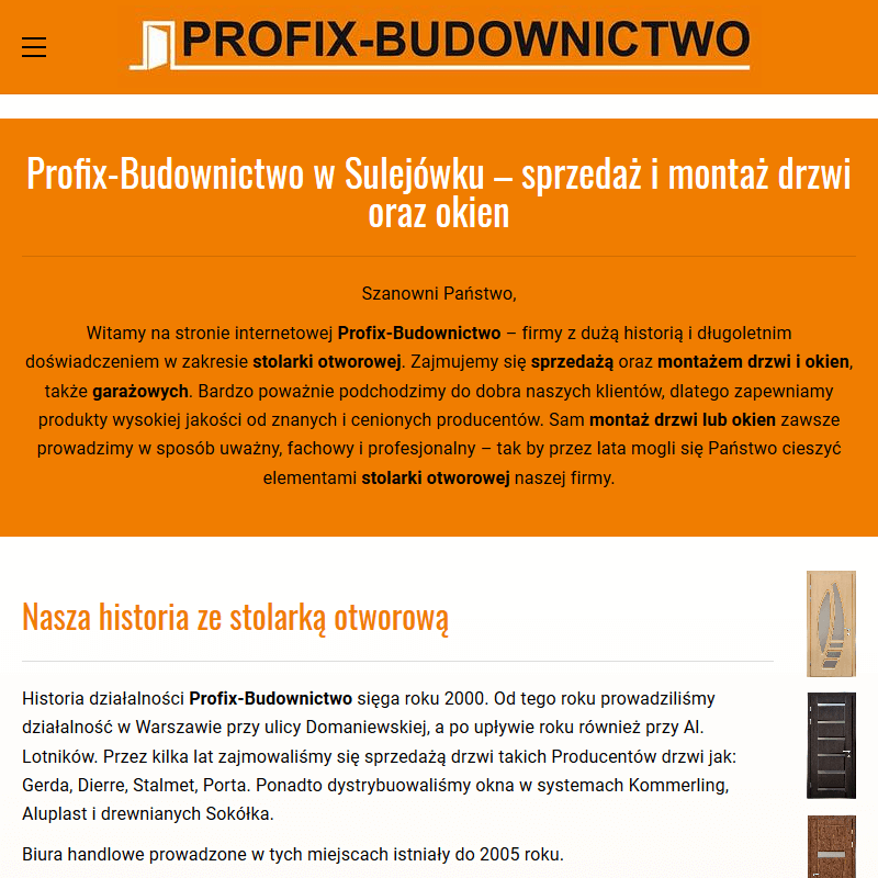 Drzwi wewnętrzne centurion - Mińsk Mazowiecki